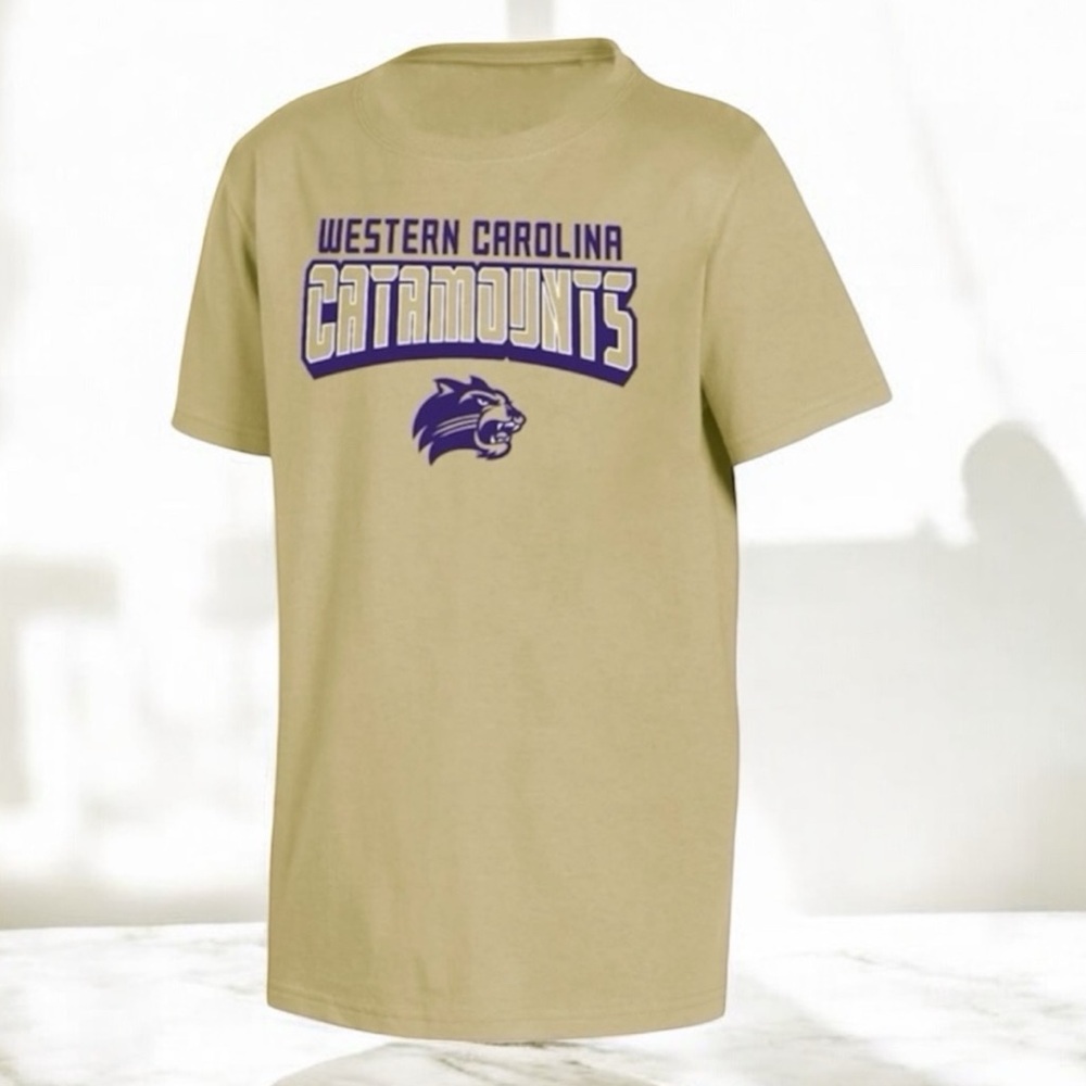 Boys Sz 8 WCU Catamounts Tee
